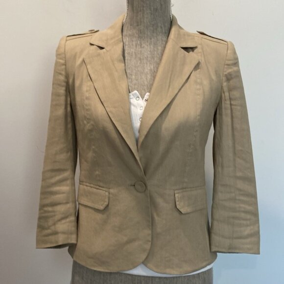 Club Monaco Women's Tan Jacket - Picture 7 of 14